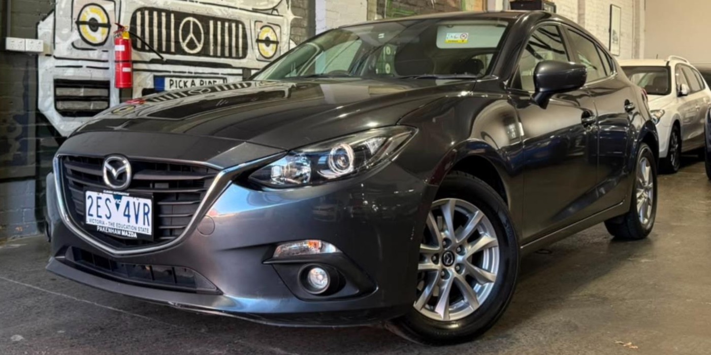 Mazda3 at the Pick A Ride showroom